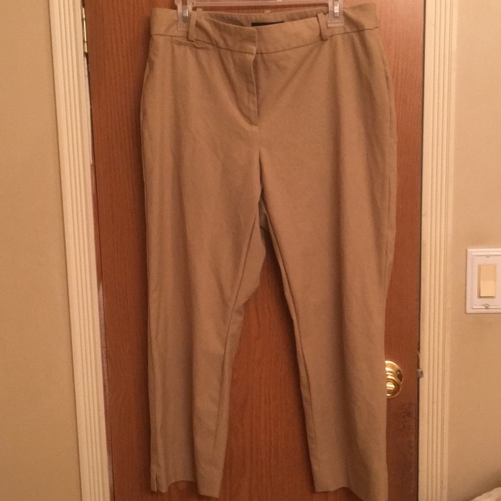 Dressy cropped pants